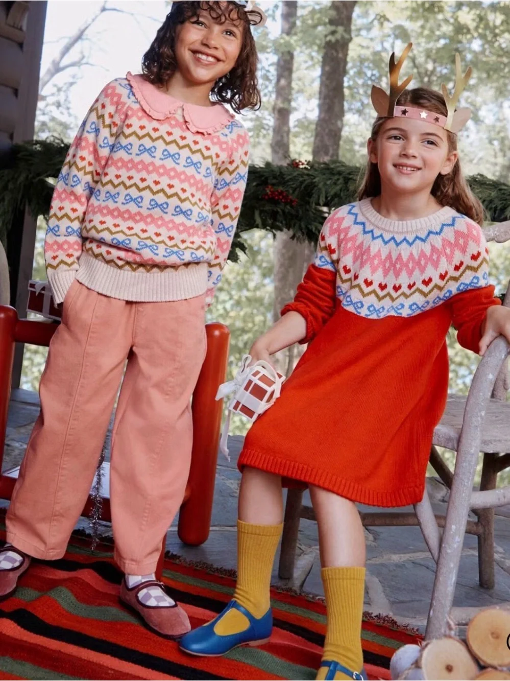 Hanna Andersson Kids Relaxed Pull-On Twill Barrel Pants in Rose Dawn